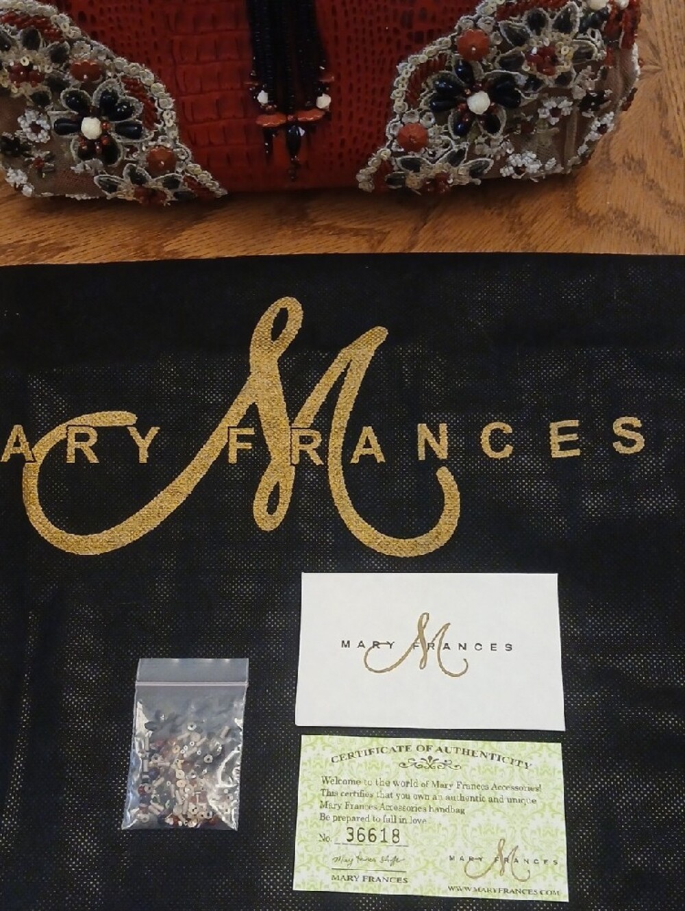 Mary Frances "Cherry Cupcake" Purse - Picture 6 of 13